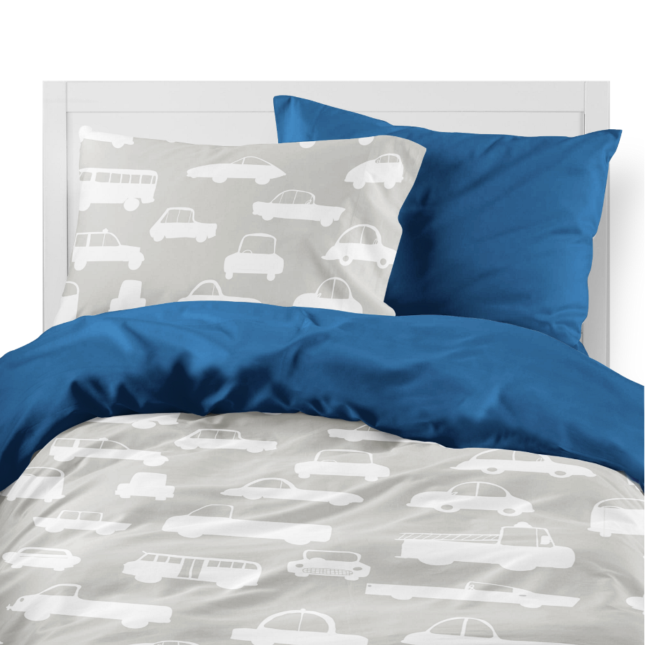 Boys grey duvet cover on sale