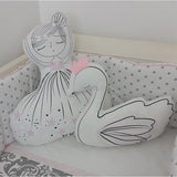 Princess Swan Cushion