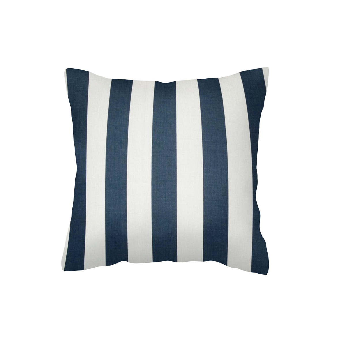Navy deals stripe cushion