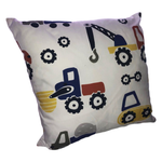 Digger & Dozers Primary Scatter Cushion