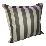 Grey & White Stripes Scatter Cushion