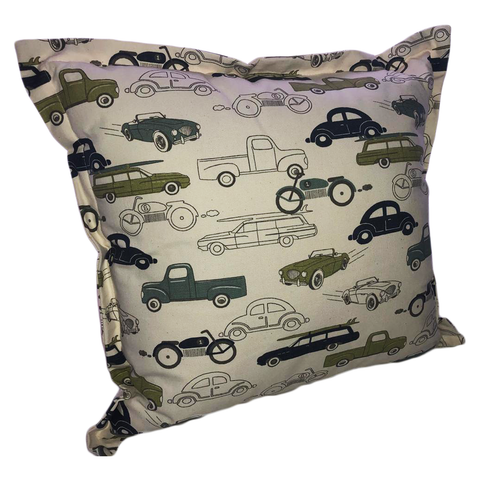 Vintage Cars Scatter Cushion