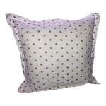 White With Grey Dots Scatter Cushion