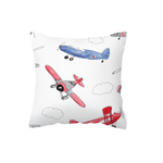 Red and Blue Air Show Scatter Cushion