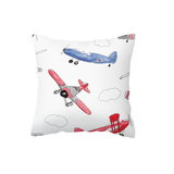 Red and Blue Air Show Scatter Cushion