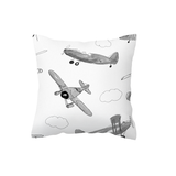 Grey Air Show Scatter Cushion