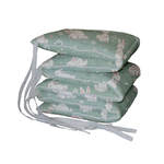 Meadow Hares Padded Cot Bumper