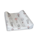Up and Away Pink Grey Change Mat Cover