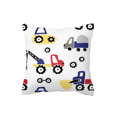 Diggers and Dozers Primary Scatter Cushion