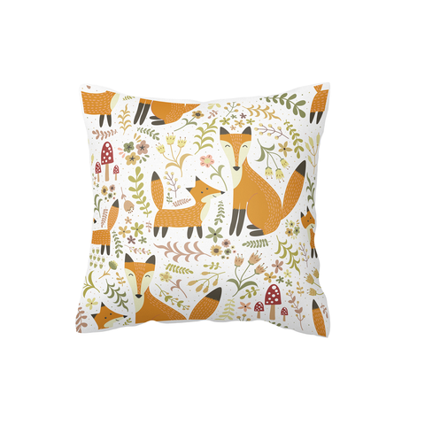 Foxy Forest Scatter Cushion Cover