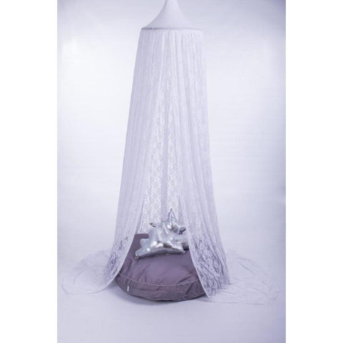 White Lace Hanging Tent