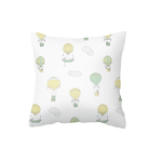 Mint and Yellow Up and Away Scatter Cushion